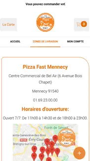 How to cancel & delete pizza fast mennecy 1
