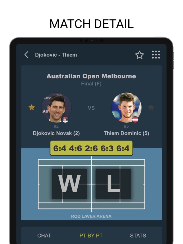 TENIPO – tennis livescore on the App Store
