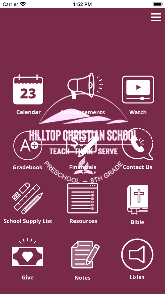 #1. Hilltop Christian School (iOS) By: Northern California Conference of Seventh-day Adventists