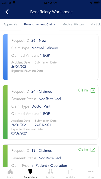 MedRight for Medical Services Screenshot