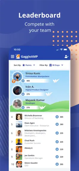 Game screenshot GaggleAMP - Social. Advocacy. apk