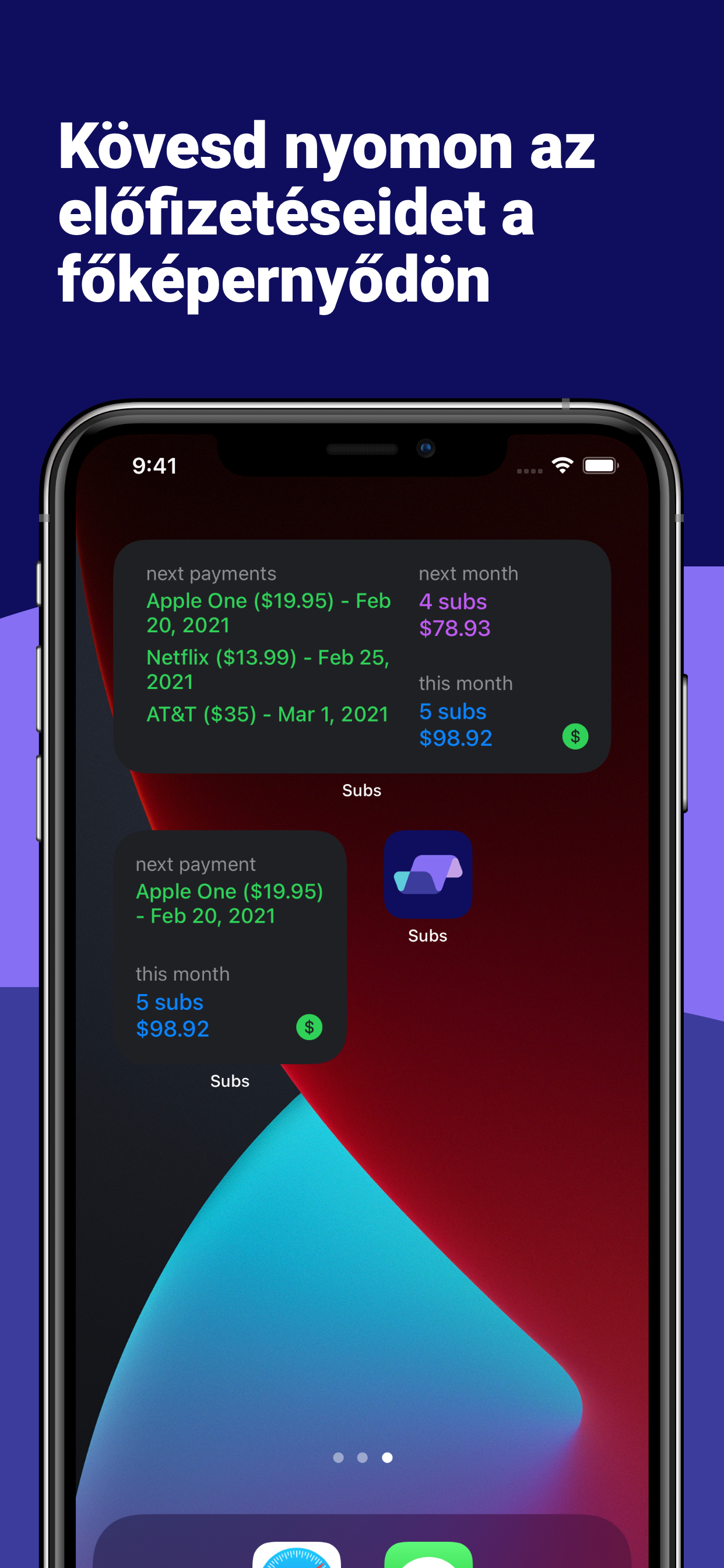 Subsee - Track Subscriptions