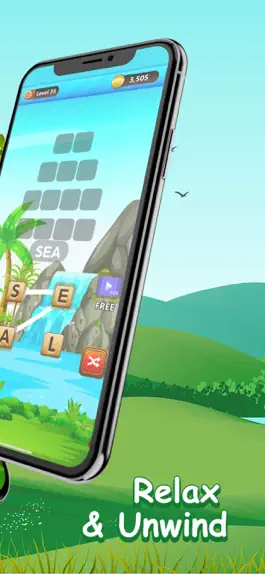 Game screenshot Word Calm Wordscapes Anagram apk