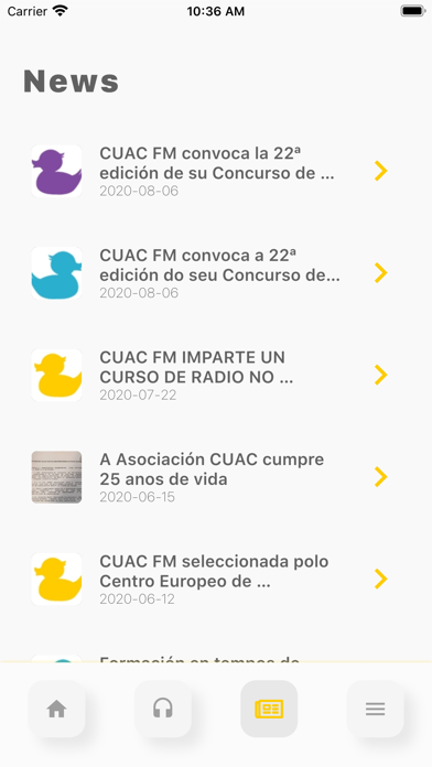 CUAC FM Screenshot 3 - AppWisp.com CUAC FM Screenshot 3 - AppWisp.com