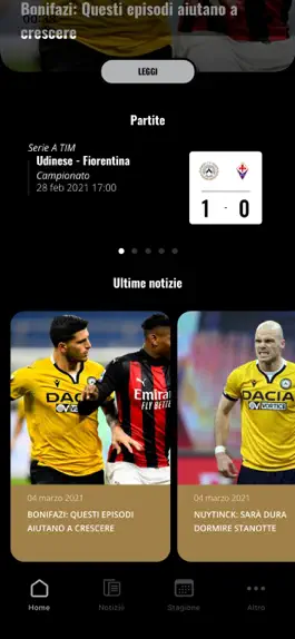 Game screenshot Udinese Calcio App Ufficiale apk