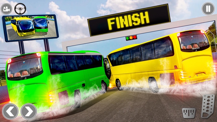 New Bus Simulator Racing Games