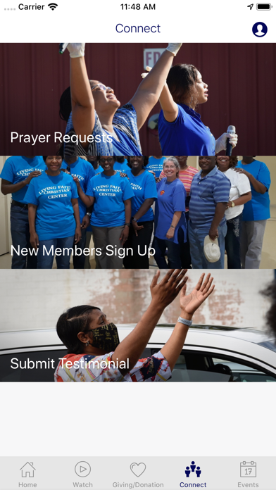 LivingFaithSC Screenshot