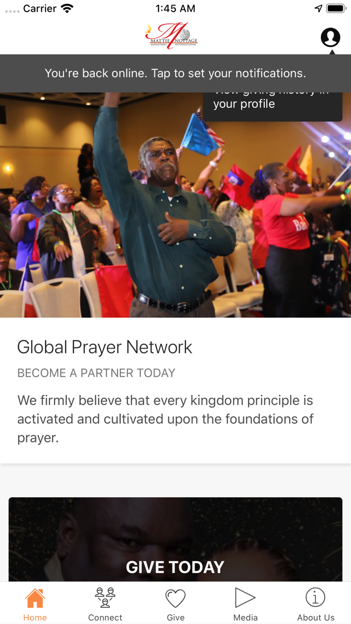 MATTIE NOTTAGE MINISTRIES INTL