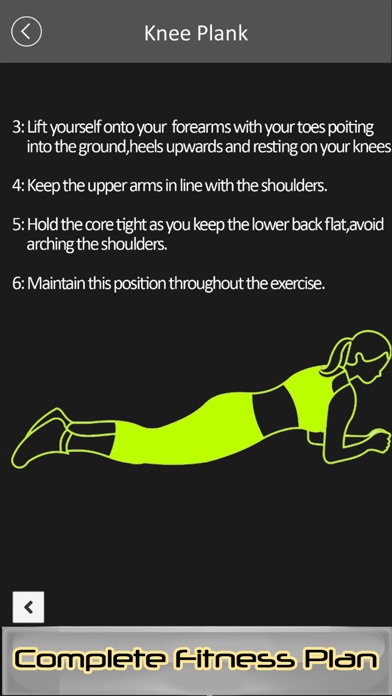30 Day Plank Fitness Challenge Screenshot