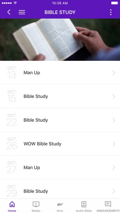 Radiant Living Worship Center Screenshot