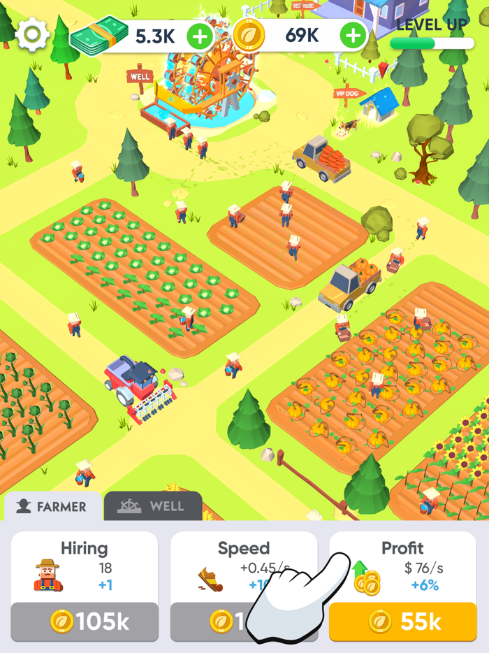 Farm Tycoon - Idle Game