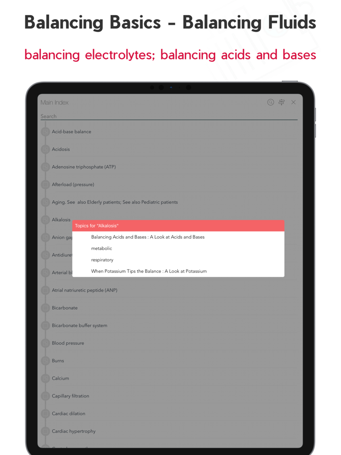 Fluids and Electrolytes MIE