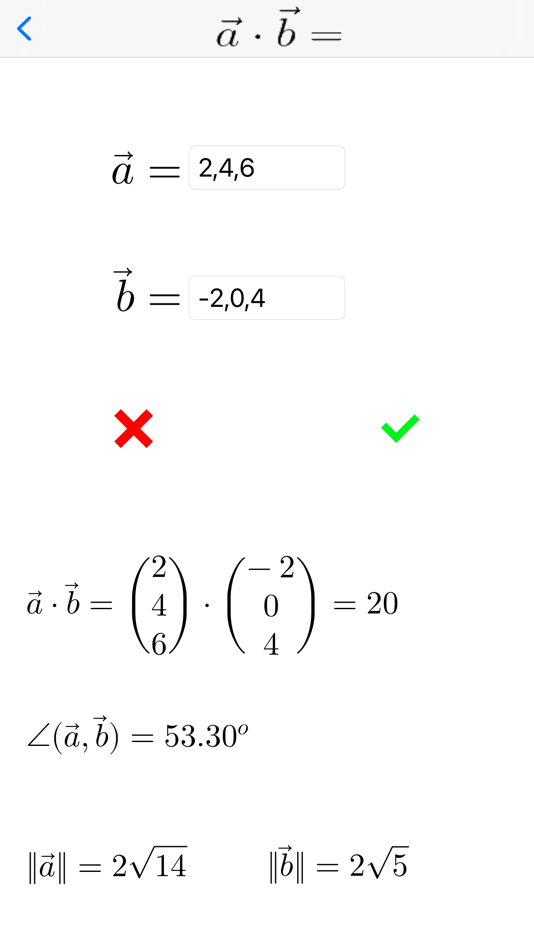 #10. Vector calculator Math Physics (iOS) By: Francesco Grassi