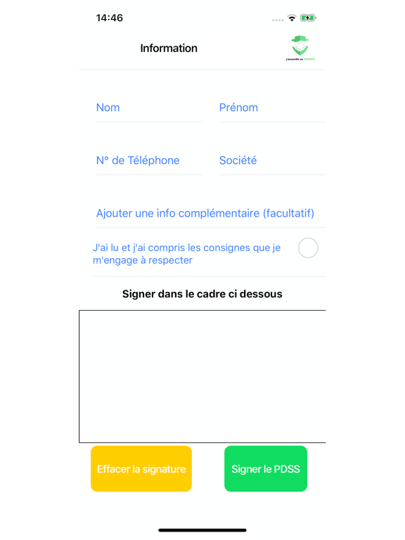 Screenshot #6 pour J'accueille En Sécurité
