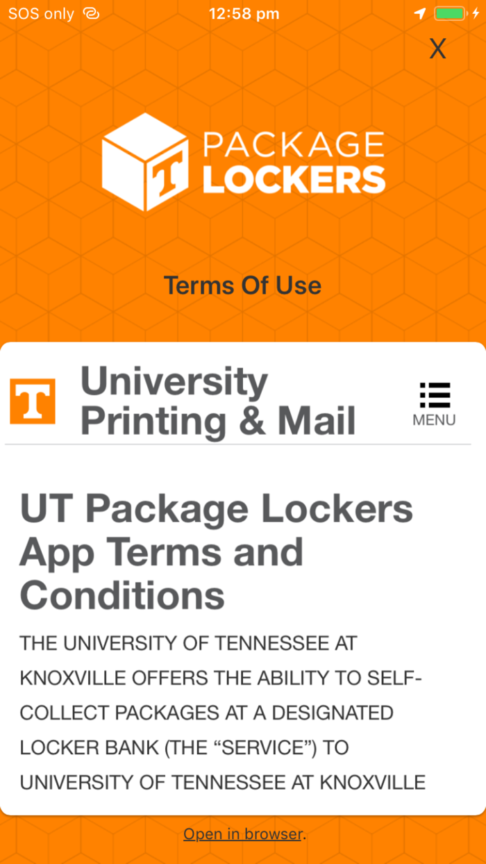 UT Package Lockers