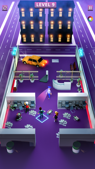 Screenshot #1 pour Battre flics Prison Escape 3D