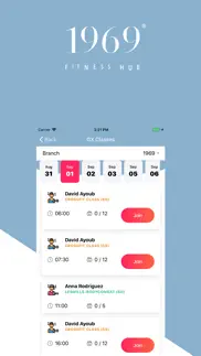 1969 - fitness hub iphone screenshot 4
