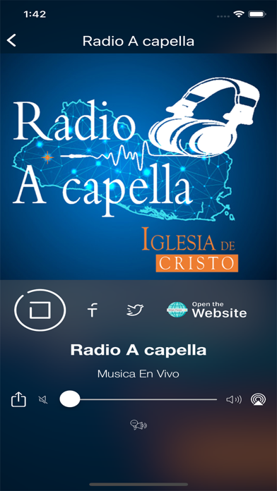 Radio A capella Screenshot