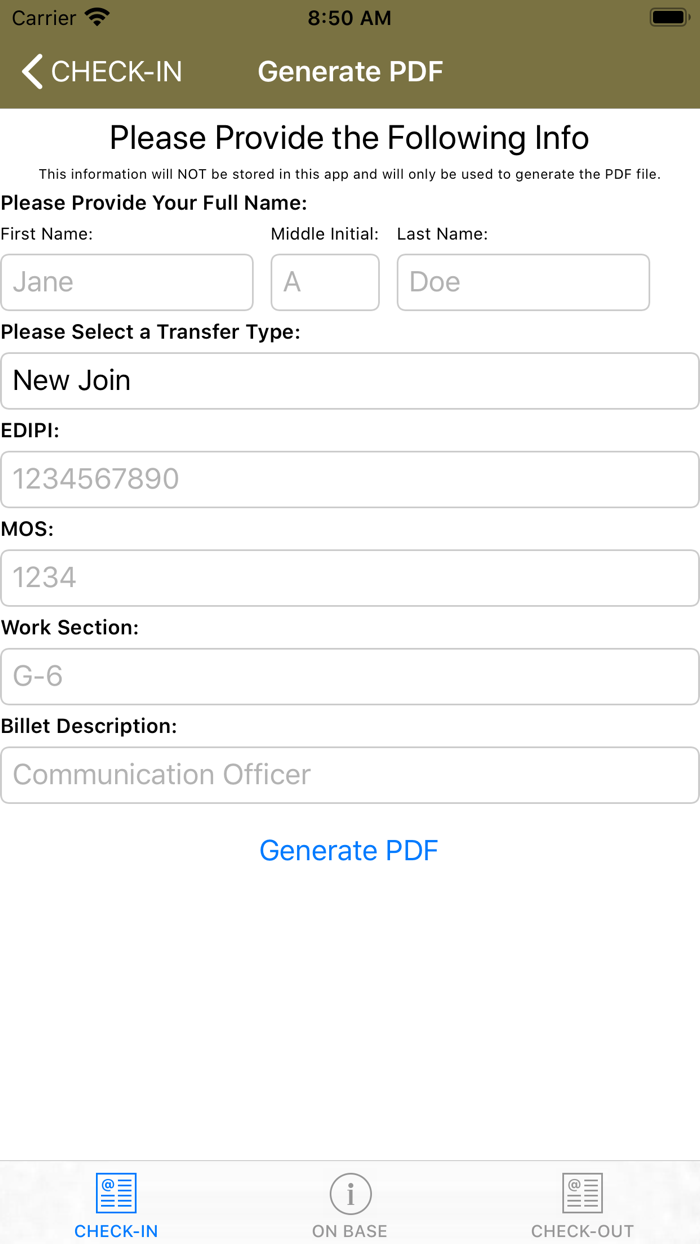 Converge USMC  II MIG