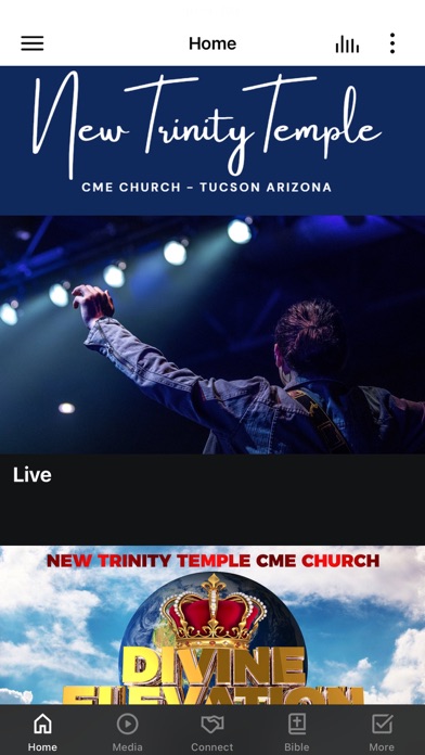 Trinity Temple CME Screenshot