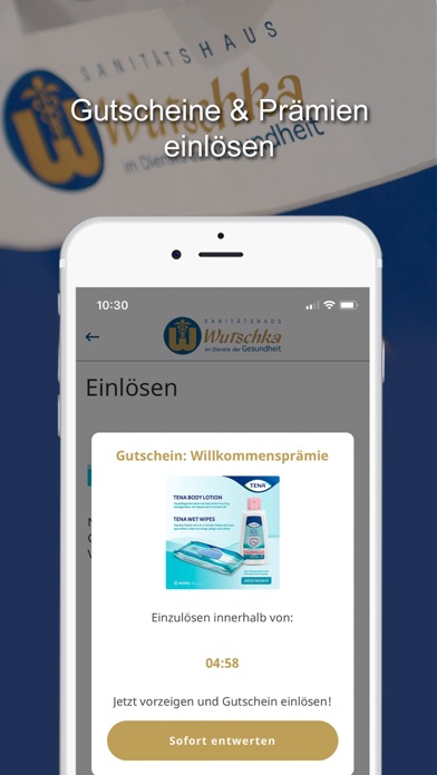 Sanitätshaus Wutschka Screenshot