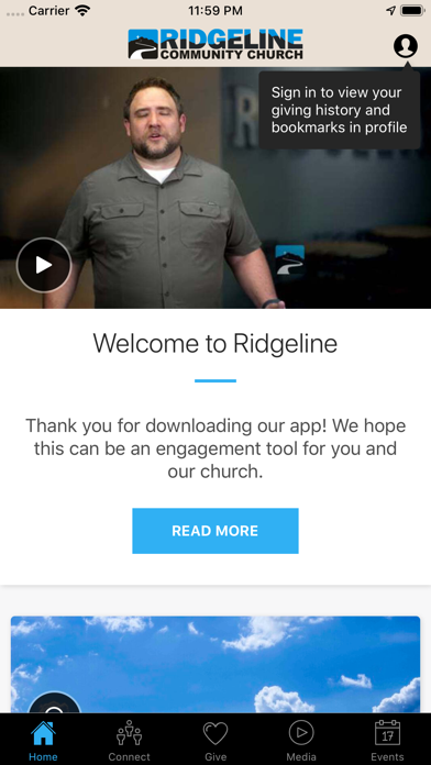 Ridgeline Community Church US Screenshot