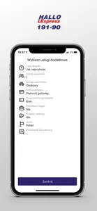 Hallo Express Taxi Gdynia screenshot #4 for iPhone