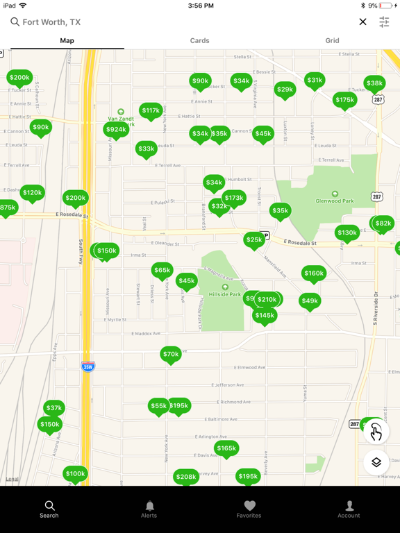 Dallas Real Estate and Rentals iPad screenshot 1 - Lifestyle app