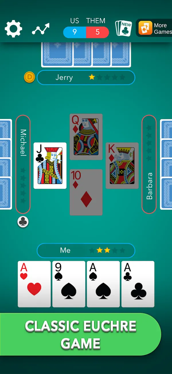 Euchre Classic Card Game