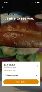 Brick City Grill screenshot #2 for iPhone