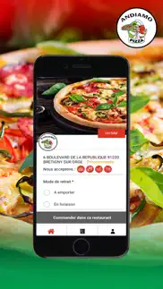 andiamo pizza brétigny iphone screenshot 2