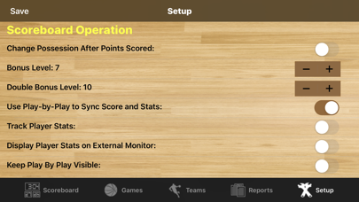 Ballers Basketball Scoreboard Screenshot