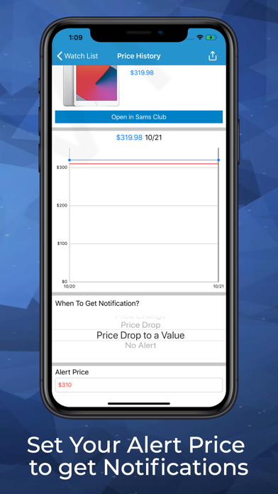 Price Tracker for Sam's Club Screenshot