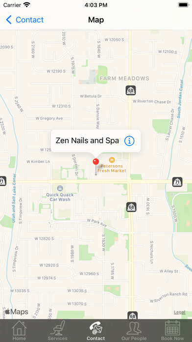Zen Nails & Spa Screenshot