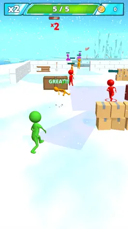 Game screenshot Snowballs Fight 3D hack