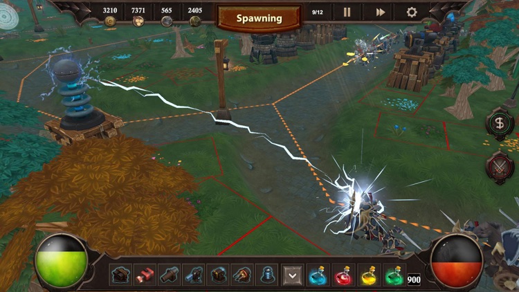 Gold Rush : 3D Epic Fantasy TD screenshot-3