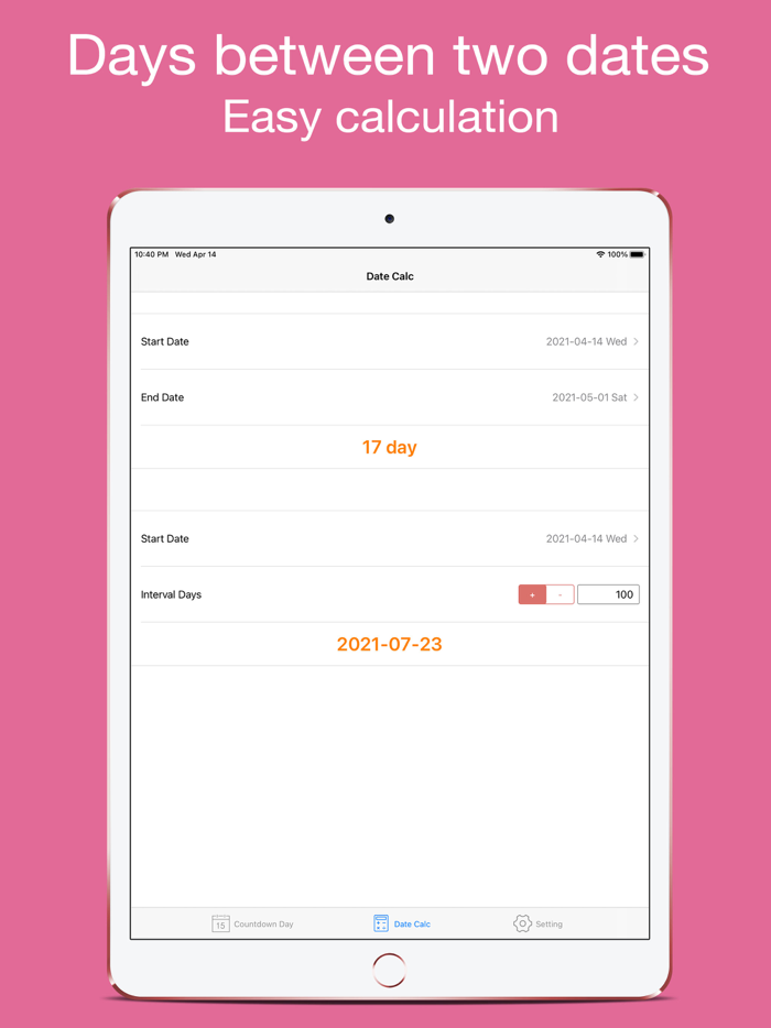 Countdown-count down  reminder
