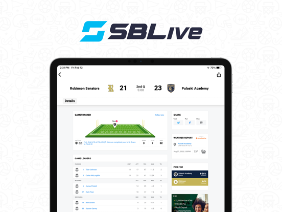 Screenshot #4 pour SBLive Sports