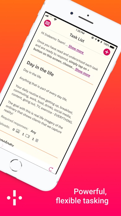 Indeemo: Mobile Ethnography Screenshot