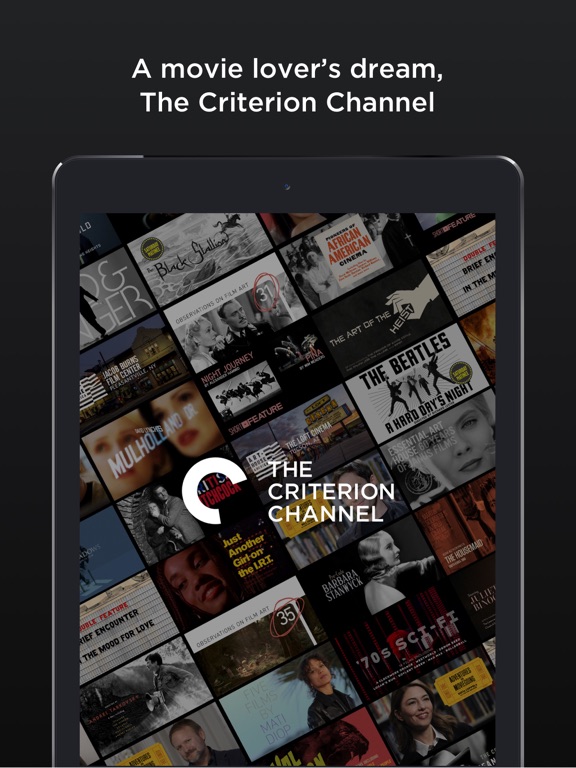 Screenshot #1 for The Criterion Channel