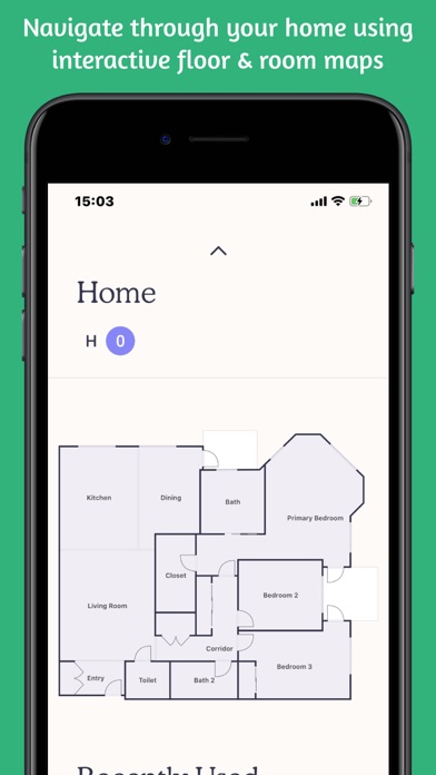 Veev, Digital Home Screenshot
