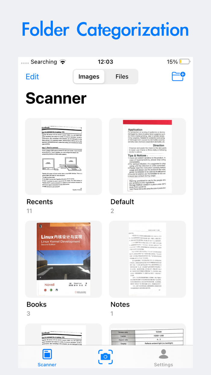 Halo Scanner-PDF Document Scan
