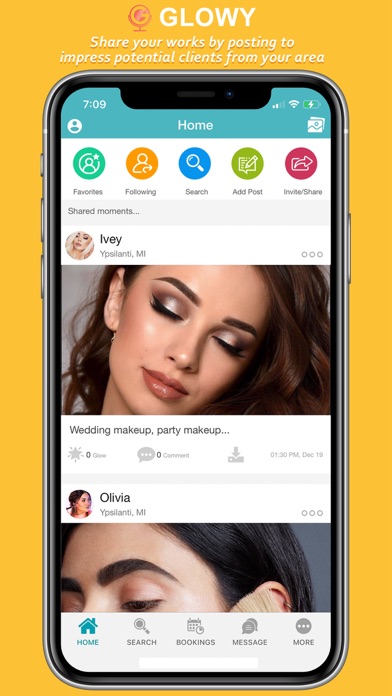 Glowy: Book Beauty Services Screenshot