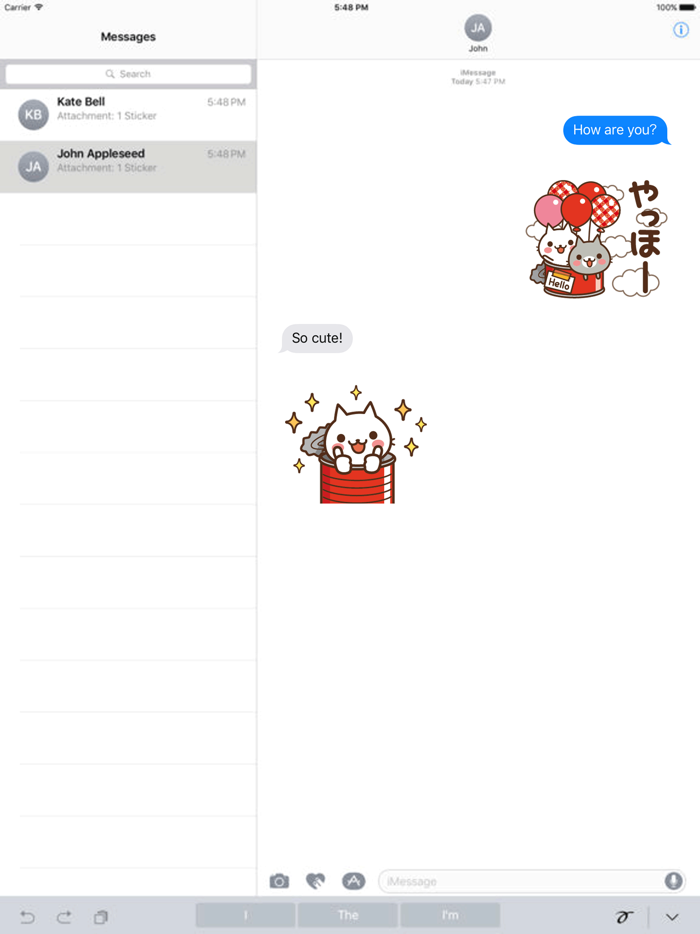 Animated cats in the can