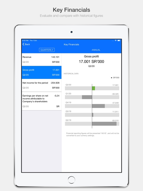 Screenshot #6 pour KAEC Investor Relations