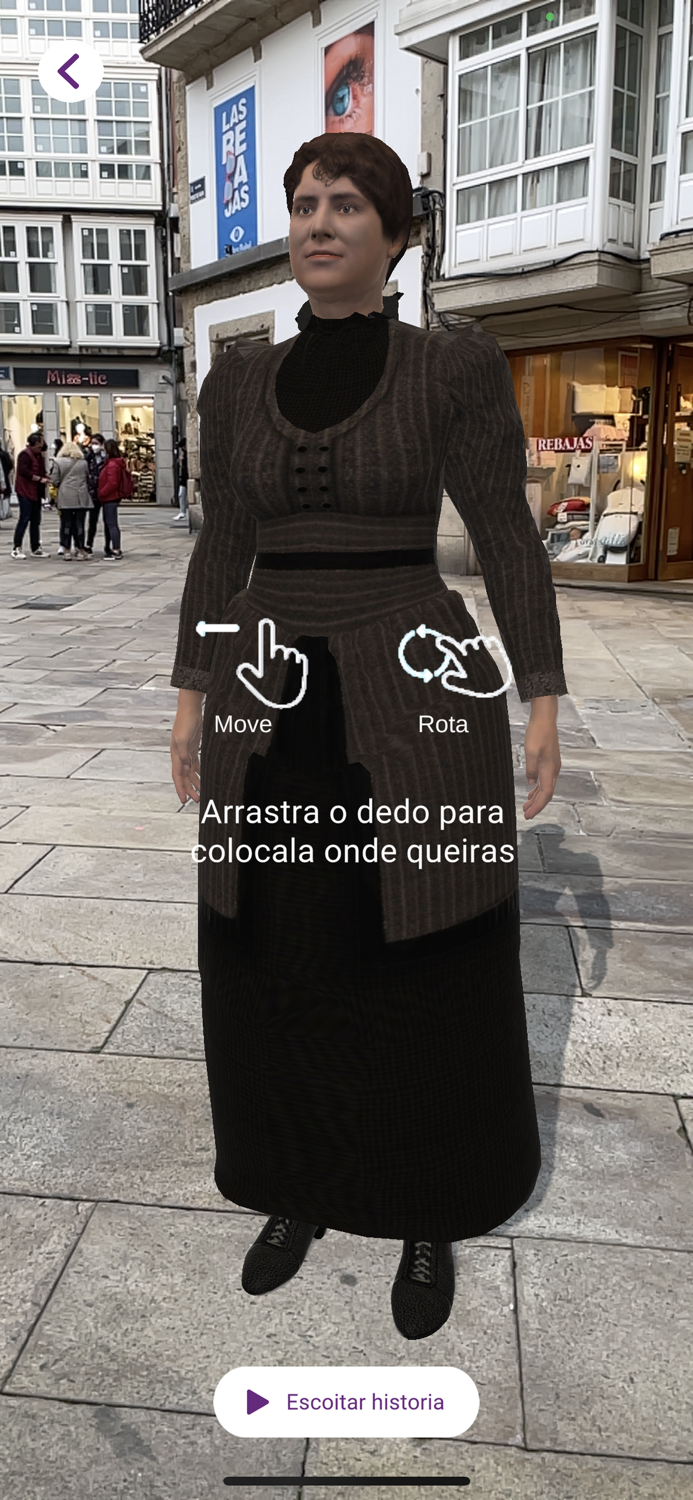 A Coruña en feminino