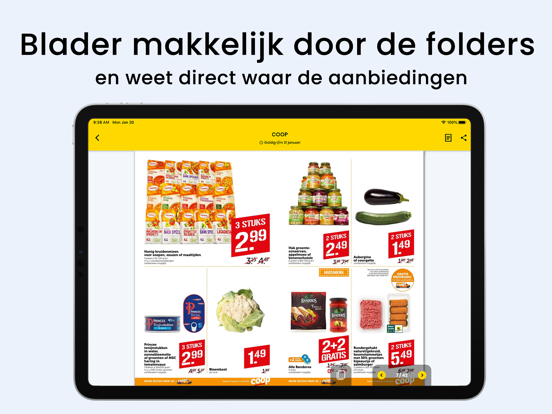 Folders.nl iPad app afbeelding 5
