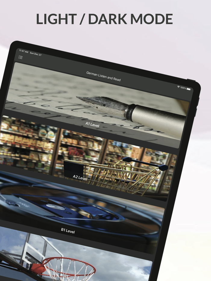 Deutsch Hören und Lesen