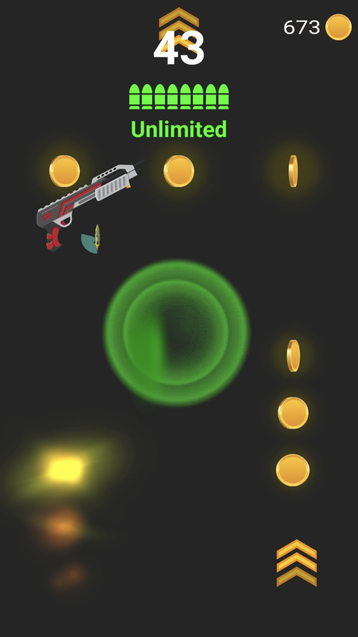 Space Gun Jump Flip Simulator