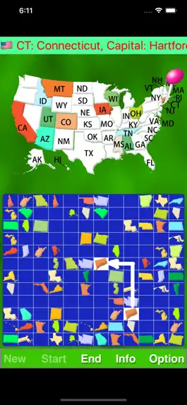 Game screenshot Map Solitaire - USA hack